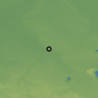 Shaded relief of the 49 km around Hückelhoven, drawn from the GMTED2010 grid