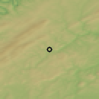 Shaded relief of the 50 km around Idar-Oberstein, drawn from the GMTED2010 grid
