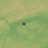Shaded relief of the 50 km around Ingelheim, drawn from the GMTED2010 grid