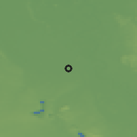 Shaded relief of the 49 km around Kaarst, drawn from the GMTED2010 grid