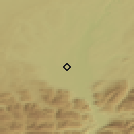 Shaded relief of the 50 km around Kolbermoor, drawn from the GMTED2010 grid