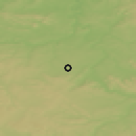 Shaded relief of the 50 km around Korntal-Münchingen, drawn from the GMTED2010 grid