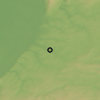 Shaded relief of the 50 km around Kraichtal, drawn from the GMTED2010 grid