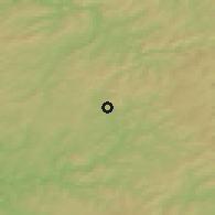 Shaded relief of the 49 km around Kreuztal, drawn from the GMTED2010 grid
