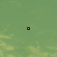 Shaded relief of the 49 km around Laatzen, drawn from the GMTED2010 grid