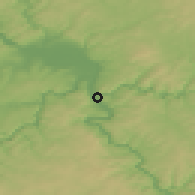 Shaded relief of the 49 km around Lahnstein, drawn from the GMTED2010 grid