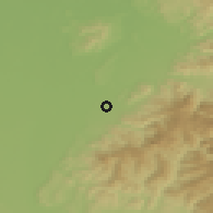 Shaded relief of the 50 km around Bad Krozingen, drawn from the GMTED2010 grid