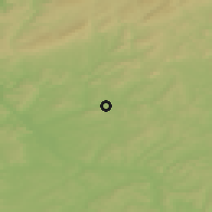 Shaded relief of the 50 km around Lebach, drawn from the GMTED2010 grid