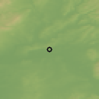 Shaded relief of the 50 km around Maintal, drawn from the GMTED2010 grid