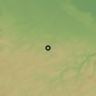 Shaded relief of the 49 km around Bad Münstereifel, drawn from the GMTED2010 grid
