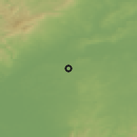 Shaded relief of the 50 km around Neu-Isenburg, drawn from the GMTED2010 grid