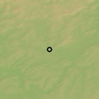 Shaded relief of the 50 km around Neunkirchen, drawn from the GMTED2010 grid