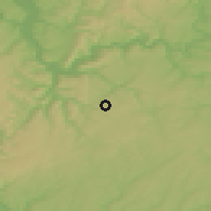 Shaded relief of the 50 km around Neusäß, drawn from the GMTED2010 grid