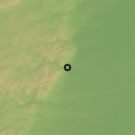 Shaded relief of the 50 km around Neustadt, drawn from the GMTED2010 grid