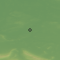 Shaded relief of the 49 km around Neustadt, drawn from the GMTED2010 grid