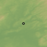 Shaded relief of the 49 km around Nidderau, drawn from the GMTED2010 grid