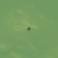 Shaded relief of the 49 km around Nottuln, drawn from the GMTED2010 grid