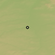 Shaded relief of the 50 km around Oberasbach, drawn from the GMTED2010 grid