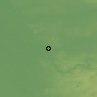 Shaded relief of the 49 km around Oberhausen, drawn from the GMTED2010 grid