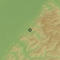 Shaded relief of the 50 km around Oberkirch, drawn from the GMTED2010 grid