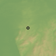 Shaded relief of the 50 km around Ober-Ramstadt, drawn from the GMTED2010 grid