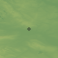 Shaded relief of the 49 km around Oschersleben, drawn from the GMTED2010 grid
