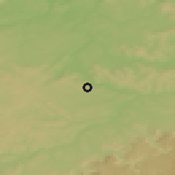Shaded relief of the 50 km around Ostfildern, drawn from the GMTED2010 grid