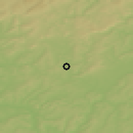 Shaded relief of the 50 km around Ottweiler, drawn from the GMTED2010 grid