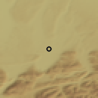 Shaded relief of the 50 km around Penzberg, drawn from the GMTED2010 grid
