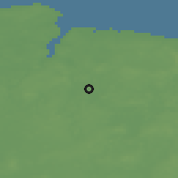 Shaded relief of the 48 km around Preetz, drawn from the GMTED2010 grid
