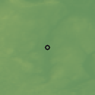 Shaded relief of the 48 km around Prenzlau, drawn from the GMTED2010 grid