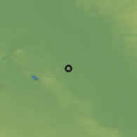 Shaded relief of the 49 km around Pulheim, drawn from the GMTED2010 grid