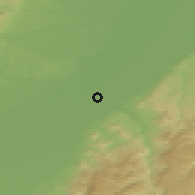 Shaded relief of the 50 km around Rastatt, drawn from the GMTED2010 grid