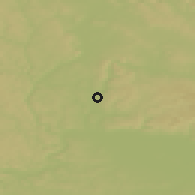 Shaded relief of the 50 km around Regenstauf, drawn from the GMTED2010 grid