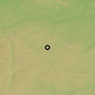 Shaded relief of the 50 km around Renningen, drawn from the GMTED2010 grid