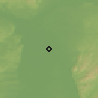 Shaded relief of the 50 km around Riedstadt, drawn from the GMTED2010 grid
