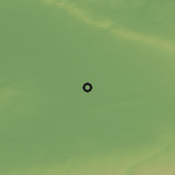 Shaded relief of the 49 km around Rietberg, drawn from the GMTED2010 grid