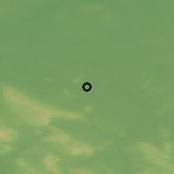 Shaded relief of the 49 km around Ronnenberg, drawn from the GMTED2010 grid