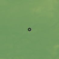 Shaded relief of the 49 km around Rüdersdorf, drawn from the GMTED2010 grid