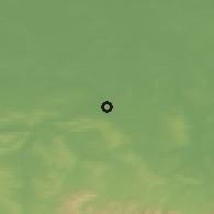 Shaded relief of the 49 km around Salzgitter, drawn from the GMTED2010 grid