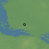 Shaded relief of the 48 km around Schenefeld, drawn from the GMTED2010 grid