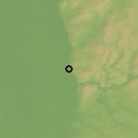 Shaded relief of the 50 km around Schriesheim, drawn from the GMTED2010 grid