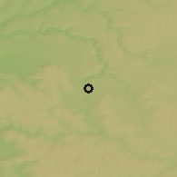 Shaded relief of the 50 km around Schwäbisch Hall, drawn from the GMTED2010 grid