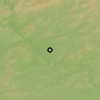Shaded relief of the 50 km around Schwalbach, drawn from the GMTED2010 grid