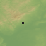 Shaded relief of the 50 km around Schwalbach, drawn from the GMTED2010 grid