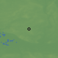 Shaded relief of the 48 km around Schwarzenbek, drawn from the GMTED2010 grid