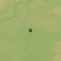 Shaded relief of the 50 km around Schweinfurt, drawn from the GMTED2010 grid