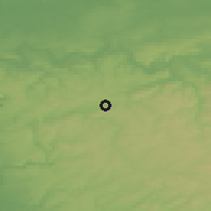 Shaded relief of the 49 km around Schwelm, drawn from the GMTED2010 grid