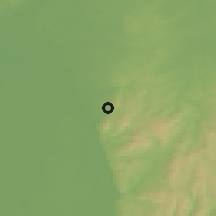 Shaded relief of the 50 km around Seeheim-Jugenheim, drawn from the GMTED2010 grid
