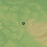 Shaded relief of the 49 km around Seesen, drawn from the GMTED2010 grid